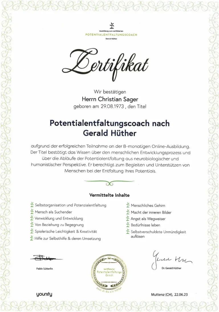 zertifikat potentialentfaltungscoach
